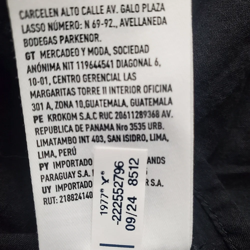 American Eagle Eyelet Tiered Smocked Lined Midi Dress Black Cottagecore NWOT M - Picture 15 of 16